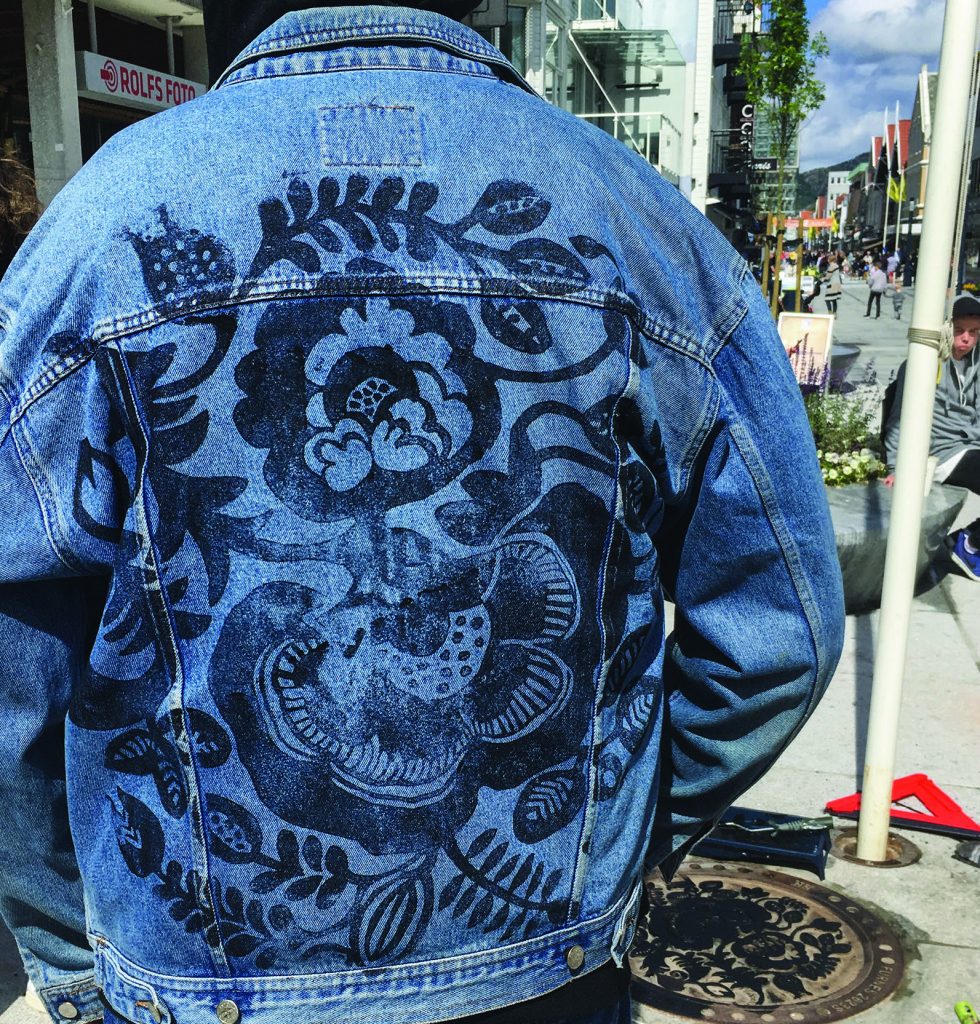 Emma-France Raff Street Prints on jacket